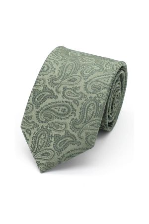 LA Smith Paisley Tie Sage