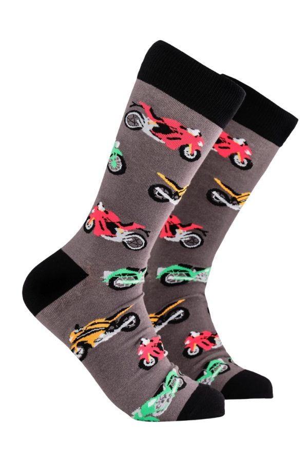 Soctopus Mens Socks Motorbike Va Va Voom