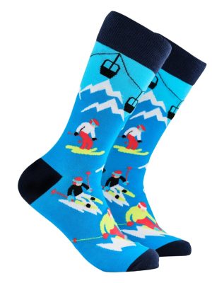 Soctopus Mens Socks Off Piste Skiing