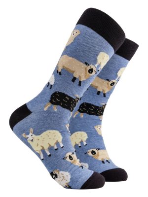 Soctopus Mens Socks Sheep Lover