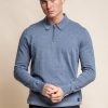 Cavani Falcao Long Sleeve Knit Jumper | Blue