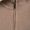 Cavani Kyle Half Zip Knit | Fawn