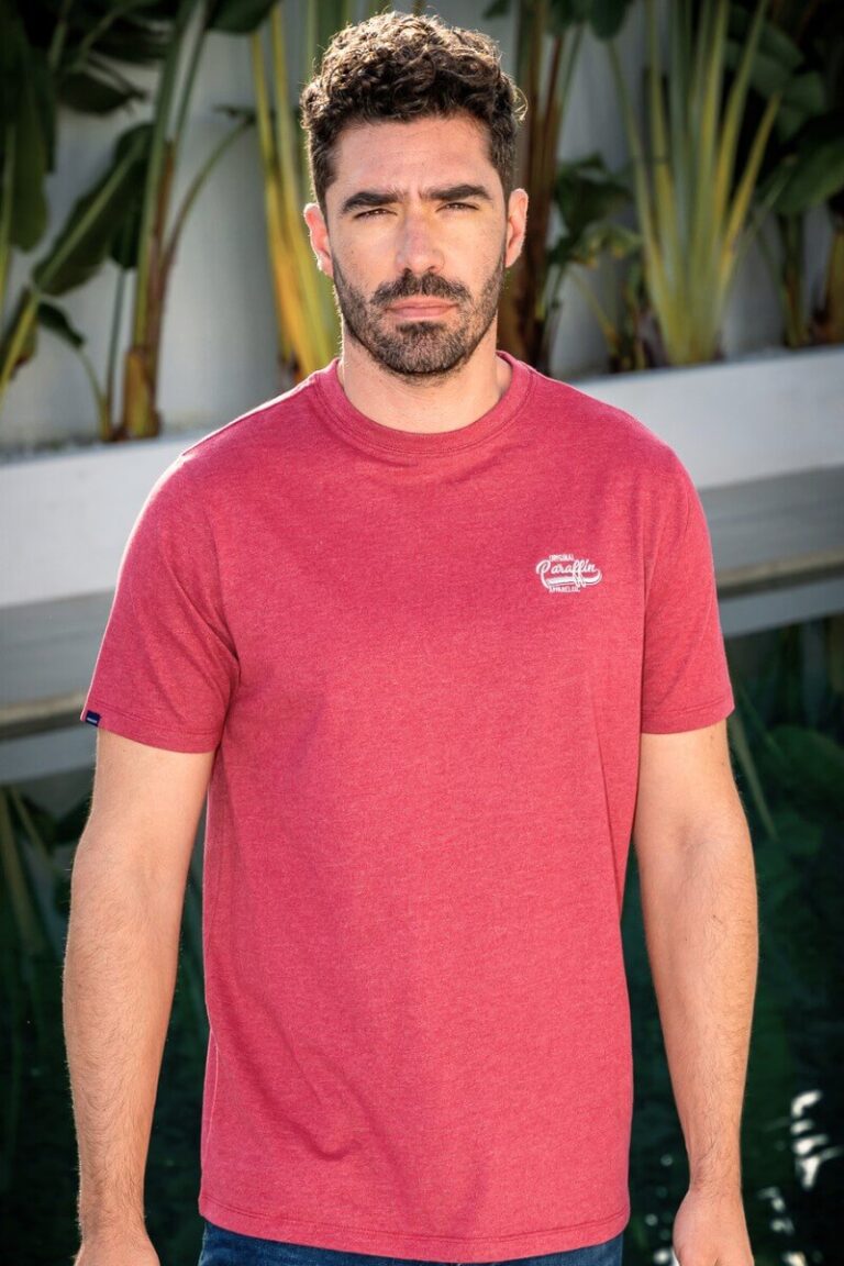 Paraffin Jack Core Tee | Berry