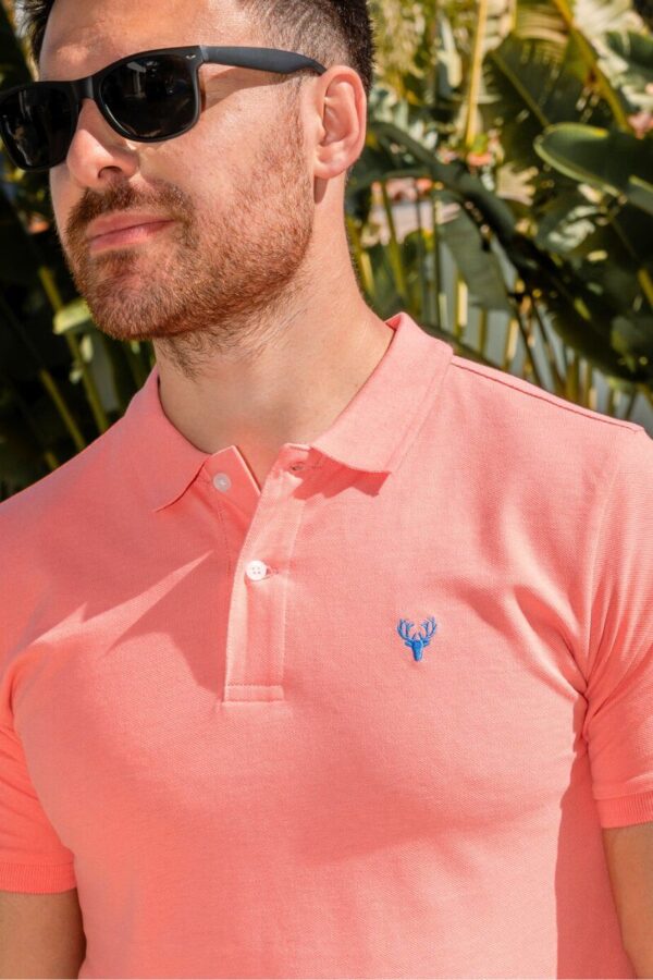 Summer Tees for men in Peach